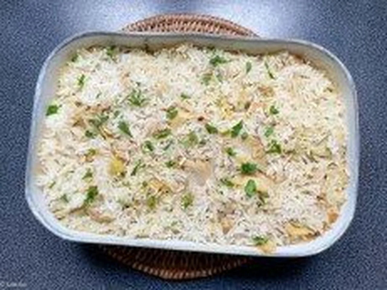 Gratin de riz aux artichauts et pommes de terre