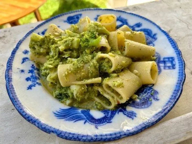 Pâtes à la crème de brocoli