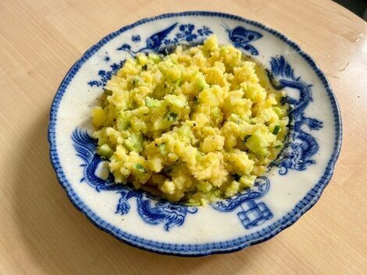 Salade de pommes de terre et concombre