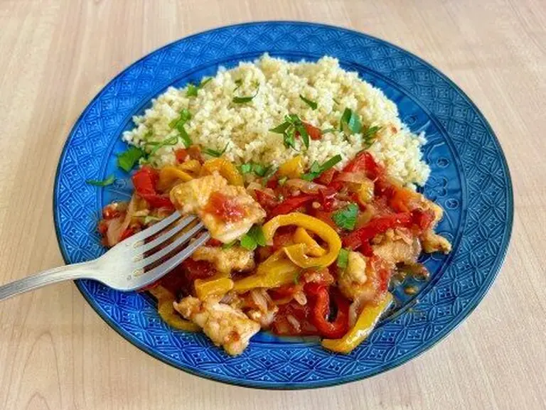Tofu au poivron