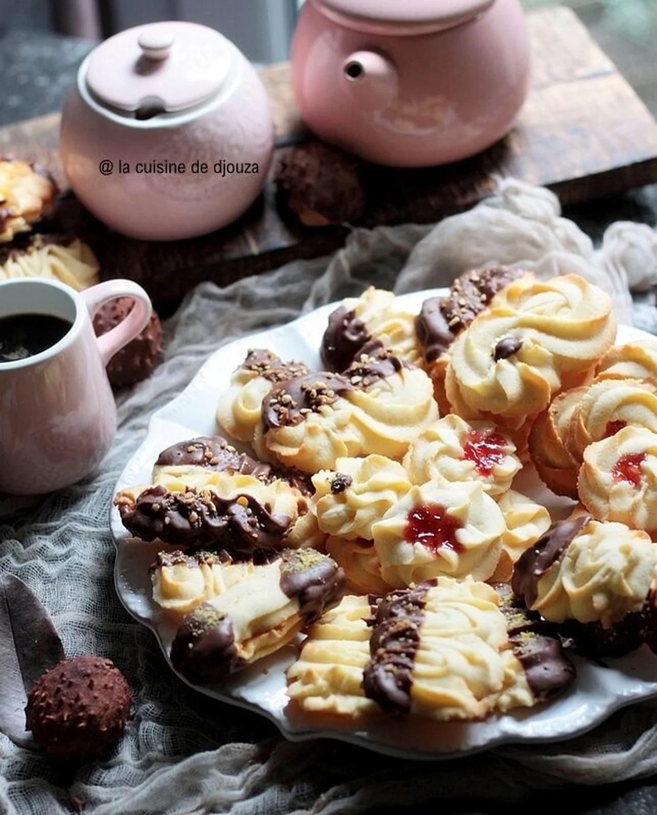 Biscuits sablés et fondants à la mayo