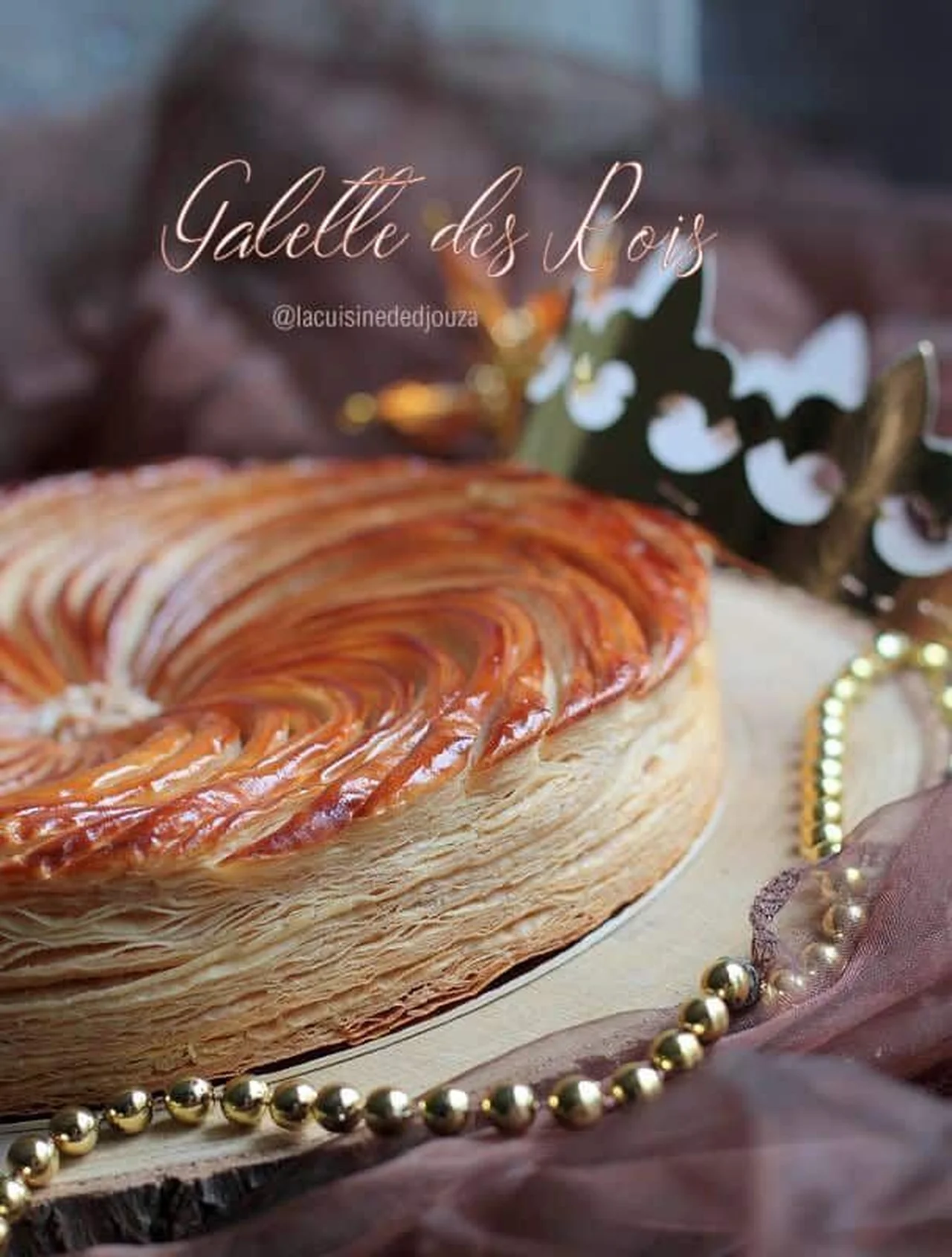 Galette traditionnelle frangipane amande