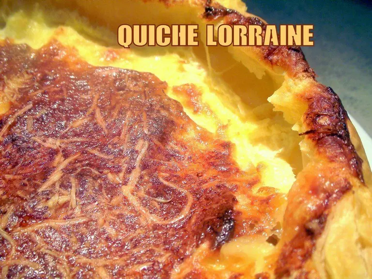 Quiche fromage blanc et lardons fumés