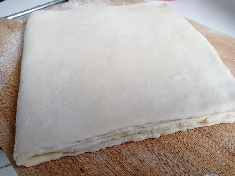 La pâte feuilletée rapide de Mercotte