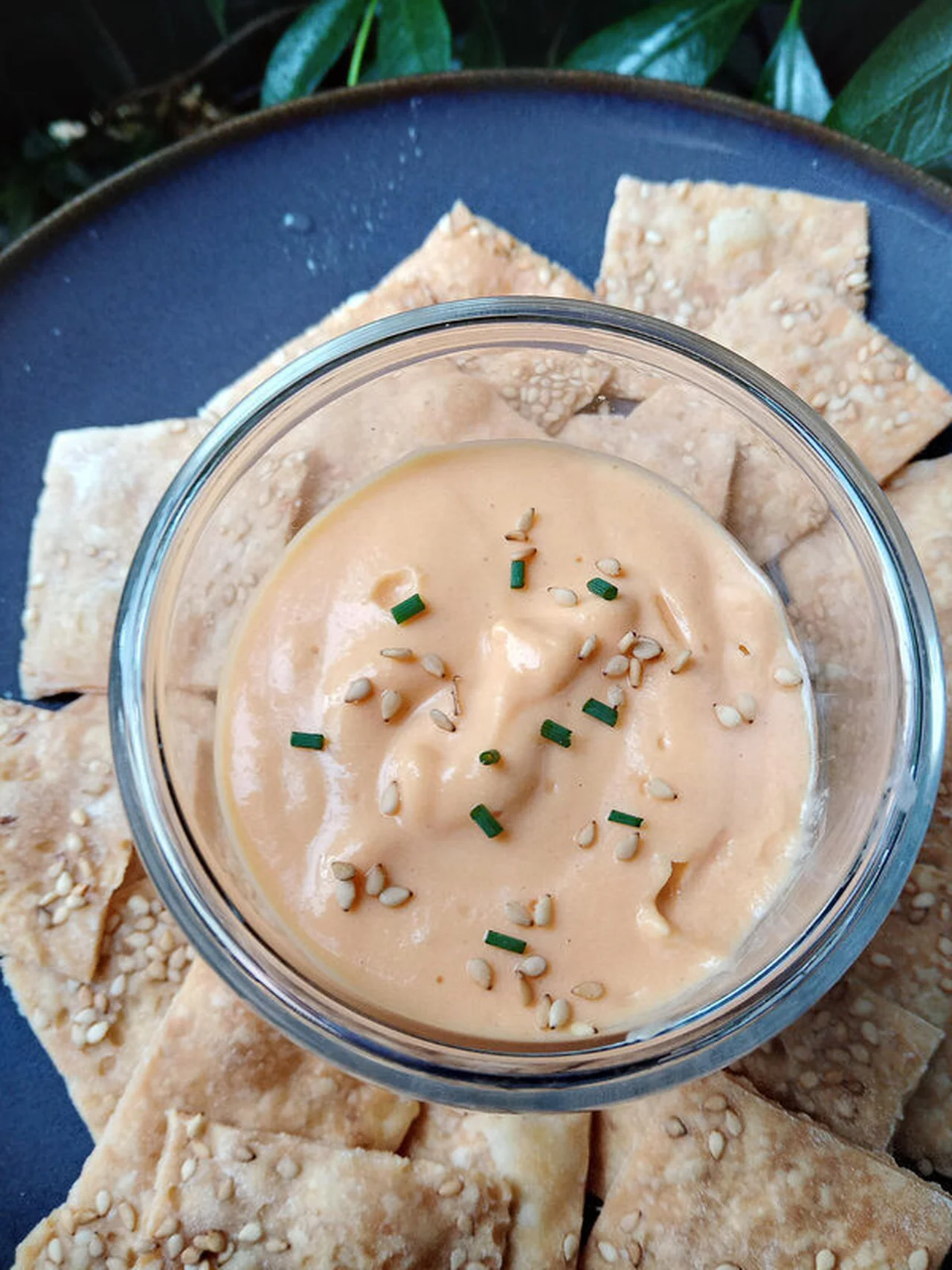Rillettes de carottes et crackers maison