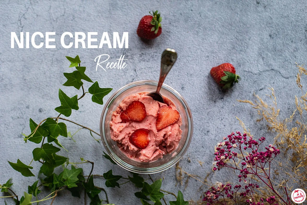 Nice cream à la fraise
