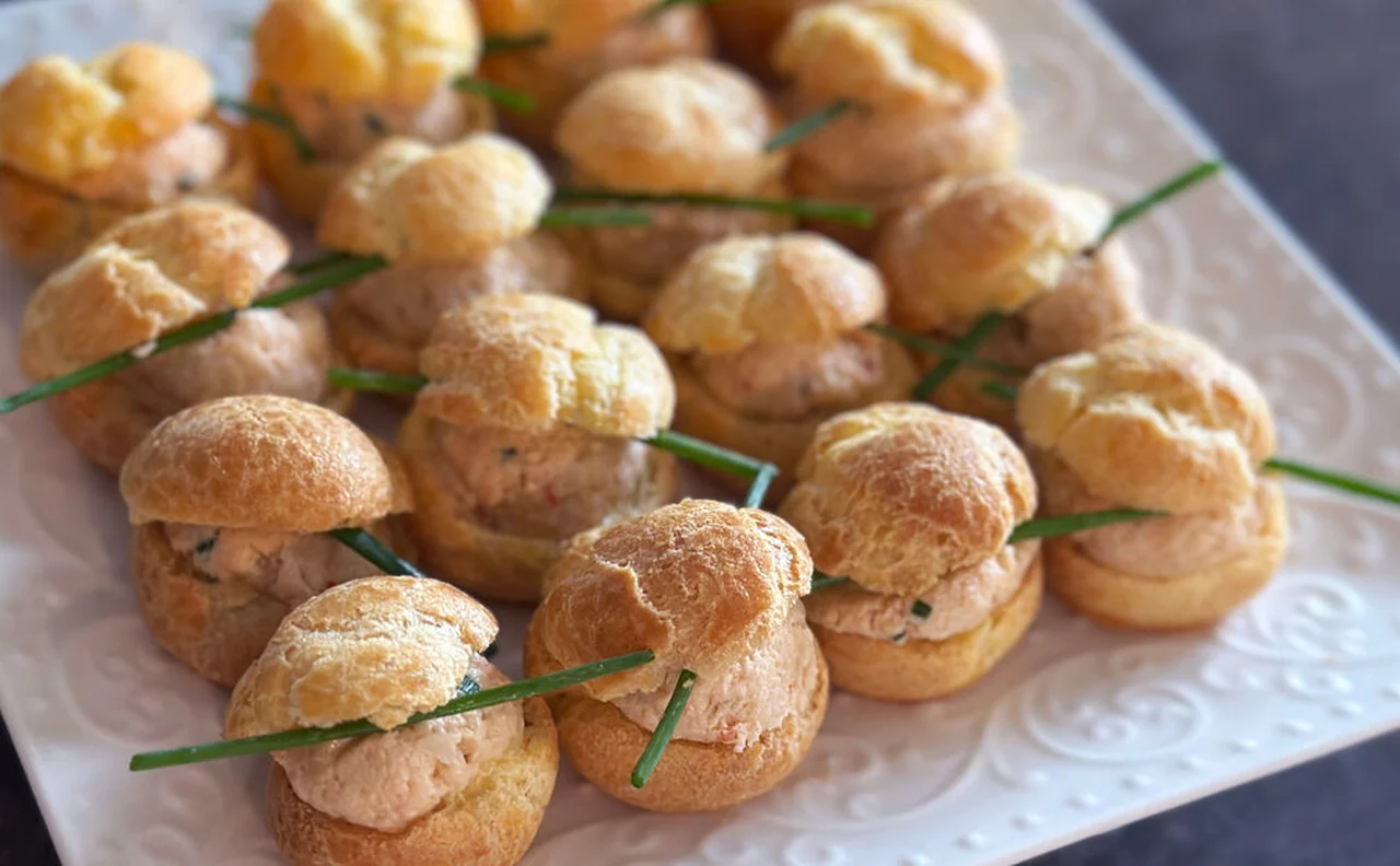 Les bouchées aux crevettes