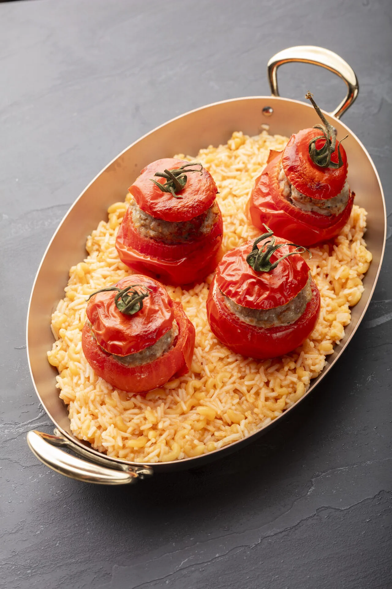 Les tomates farcies de David Gallienne