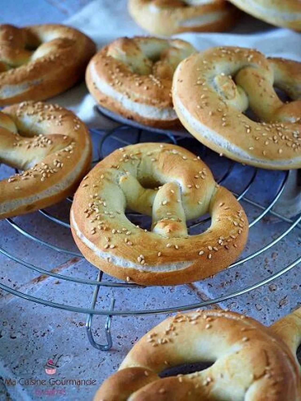 Bretzels au Sésame