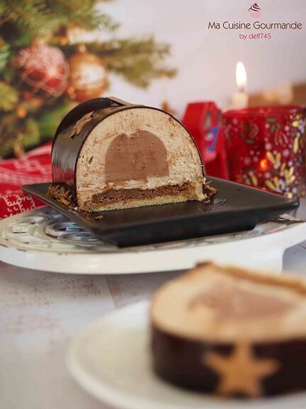Bûche Cappuccino Choco