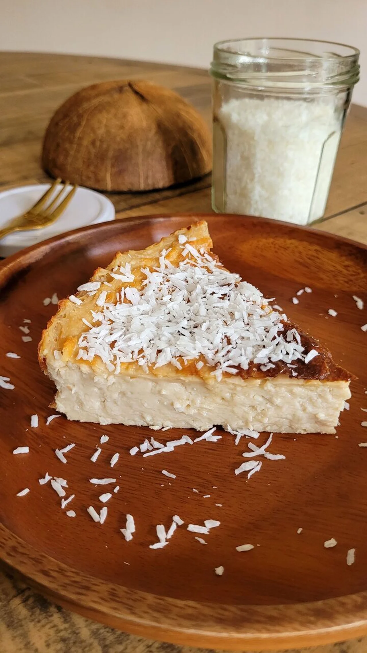 Flan coco crémeux sans pâte