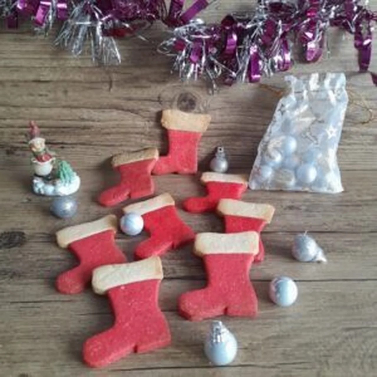Biscuits de Noël - Les bottes du Père Noël