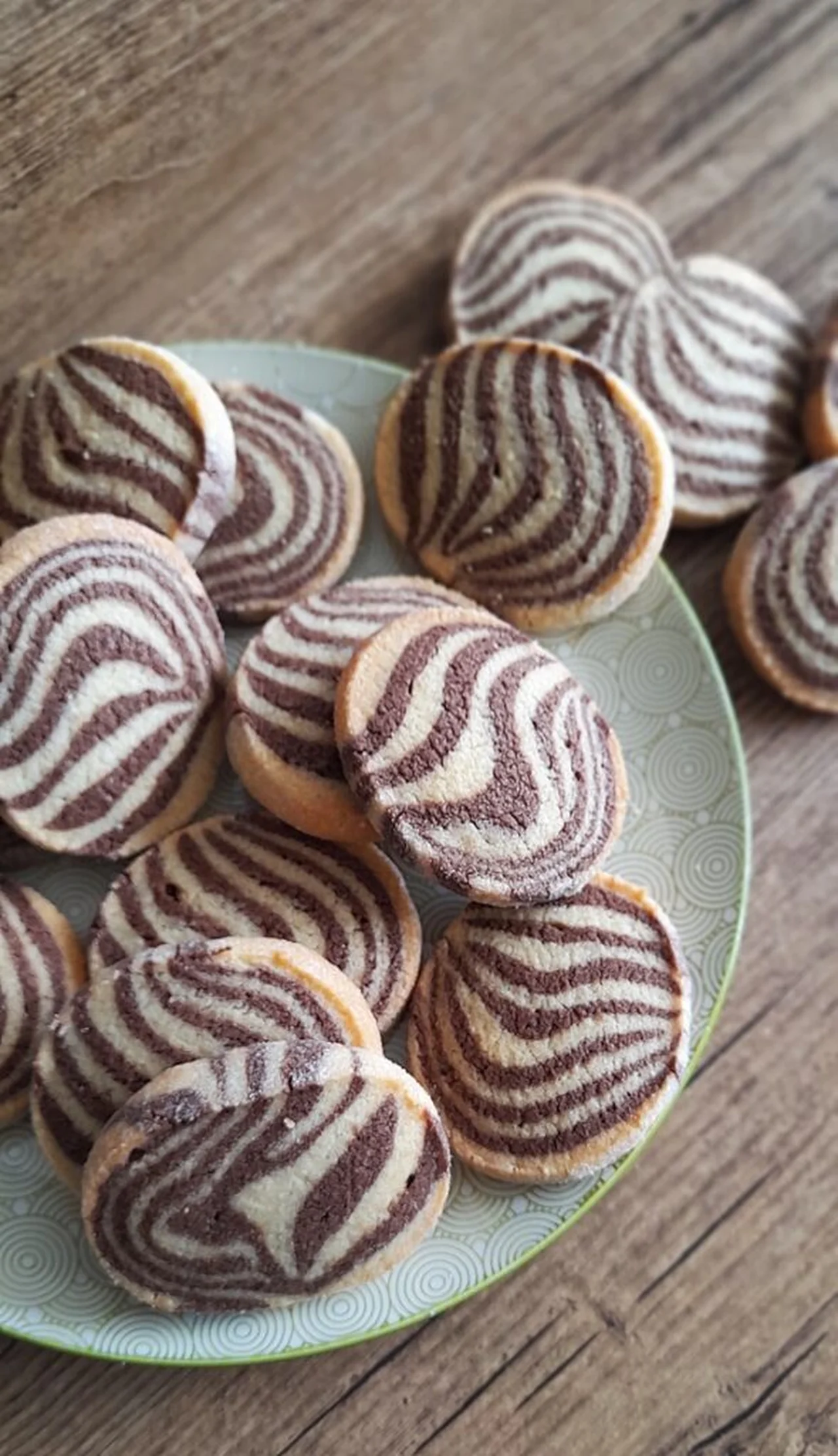 Biscuits zébrés