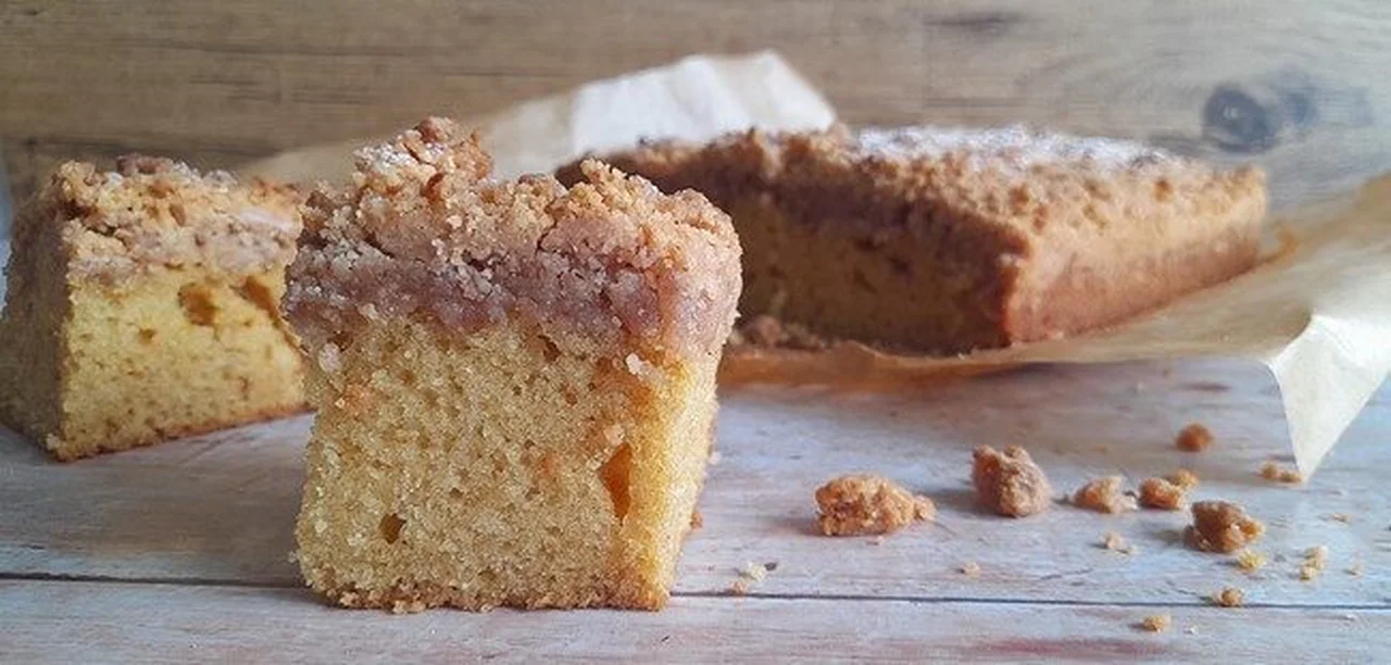 Crumb cake à la cannelle