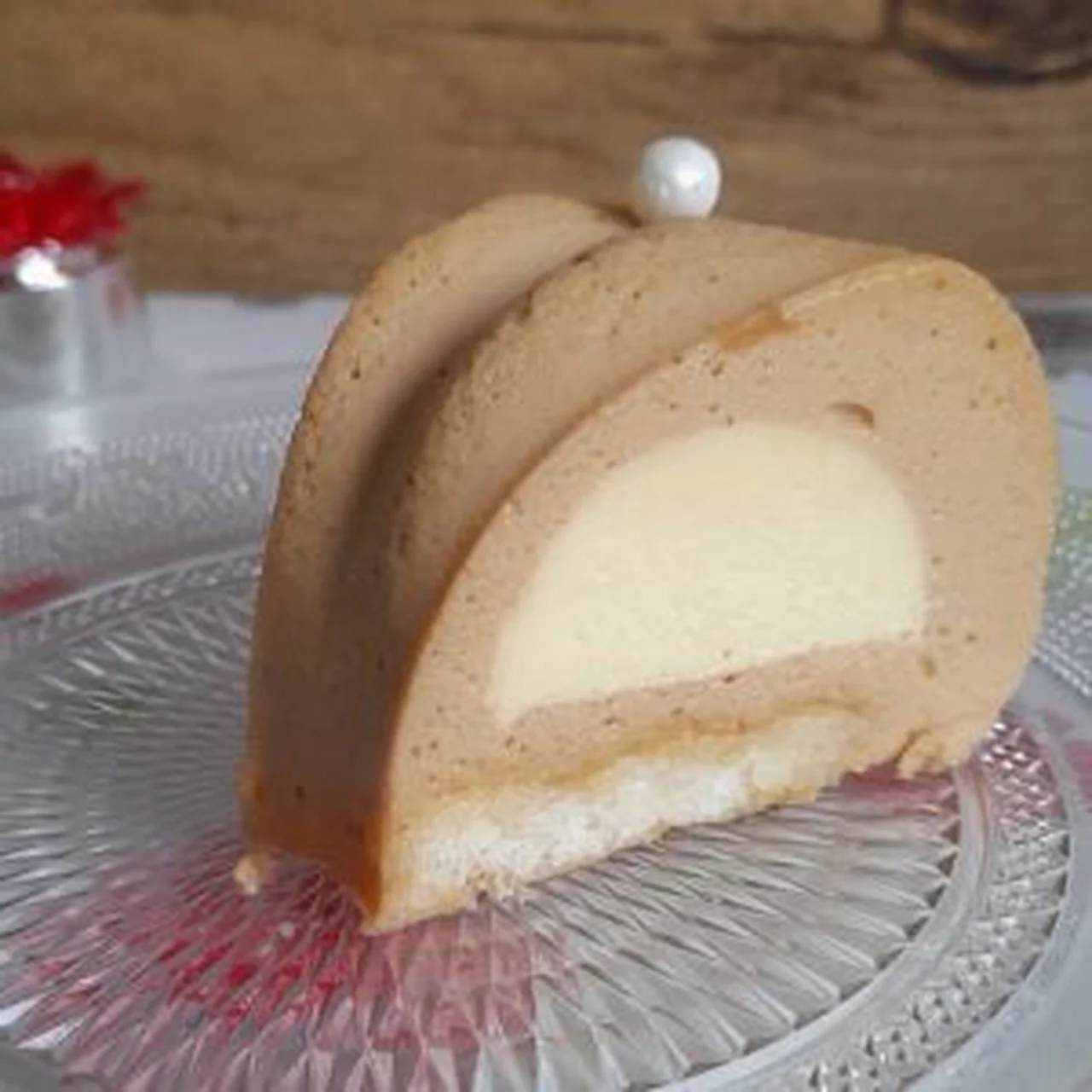 Entremets Vanille Praliné
