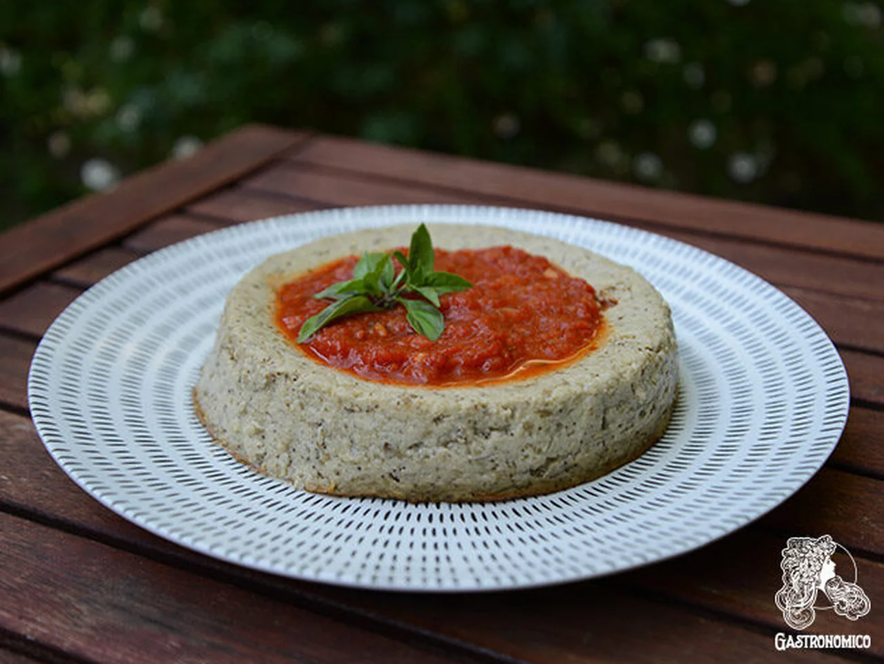 Flan d'aubergines
