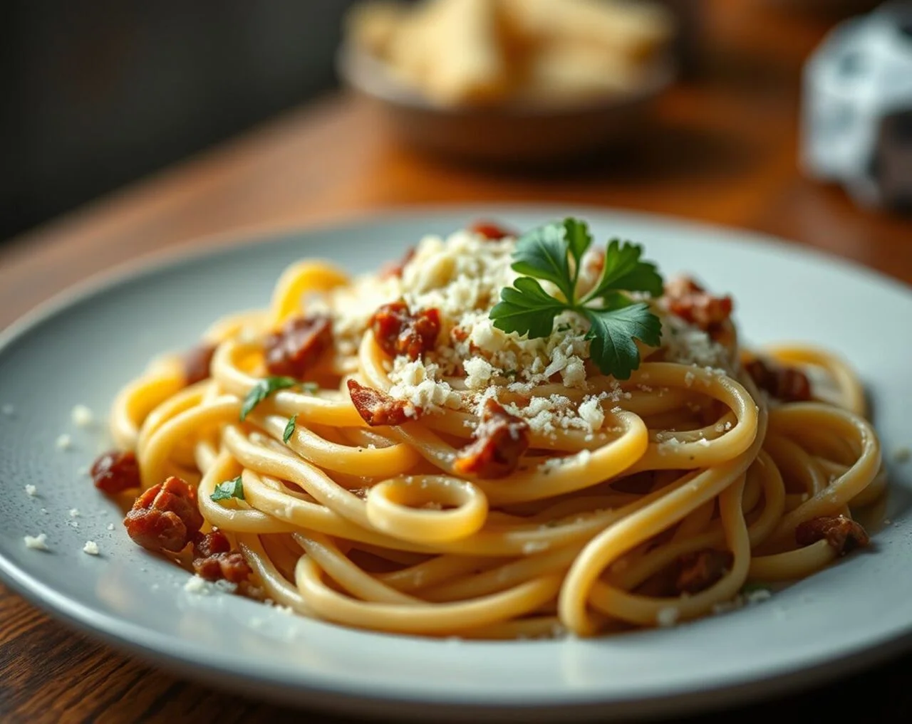 Pâtes carbo à la française au Thermomix
