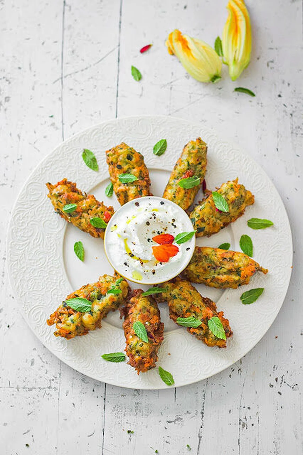 Beignets de courgette