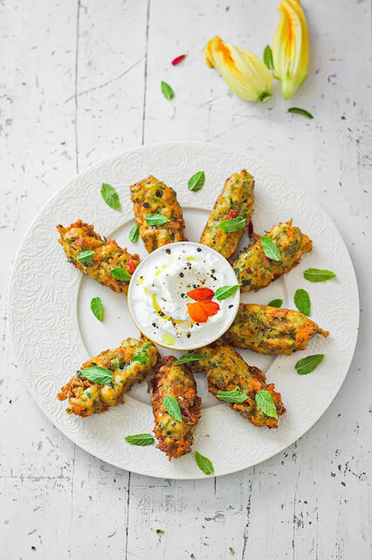 Beignets de courgette
