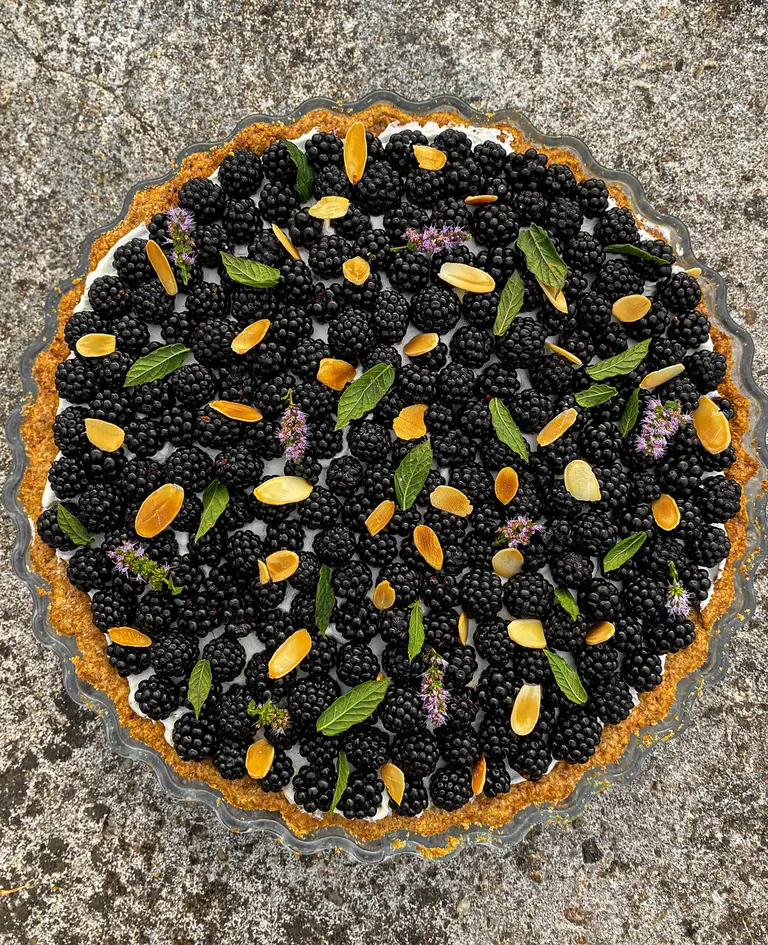 Tarte aux mûres