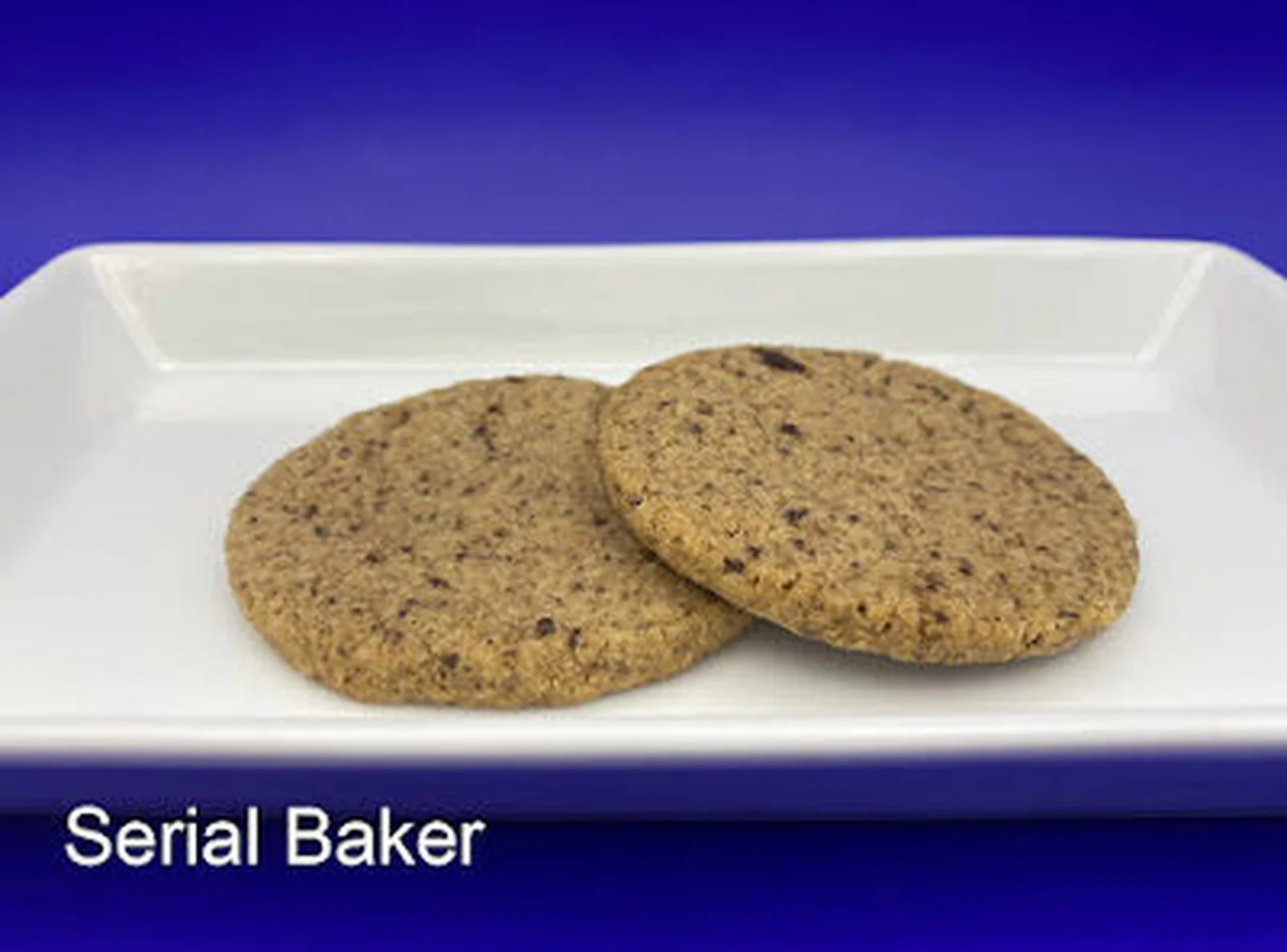 Biscuits au cacao et farine de sarrasin