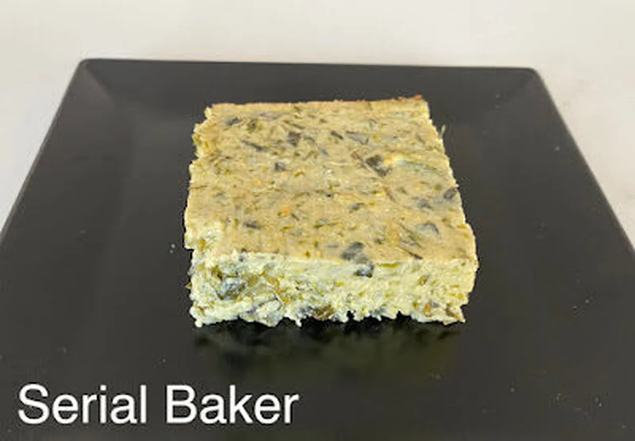 Flan de courgettes et pourpier