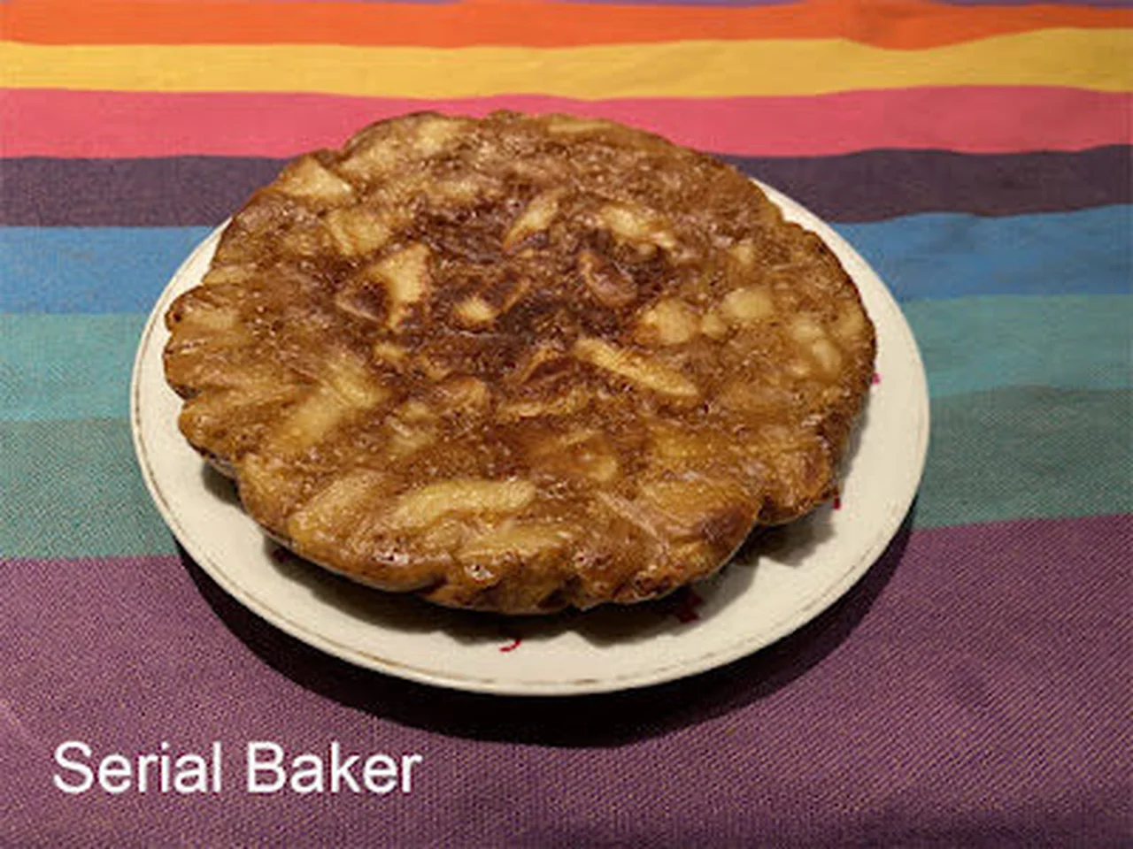 Gâteau aux pommes à la poêle