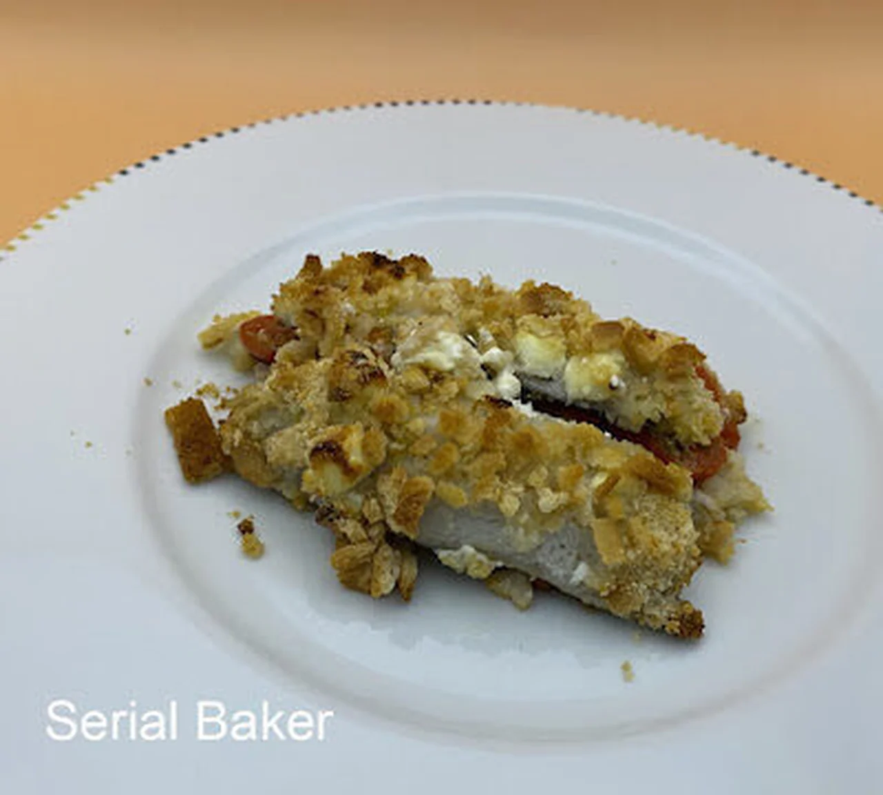Gratin de sardines à la feta et tomate