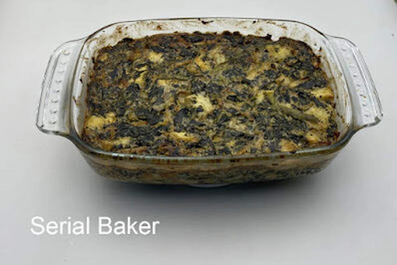Gratin vegan d'artichaut et épinard