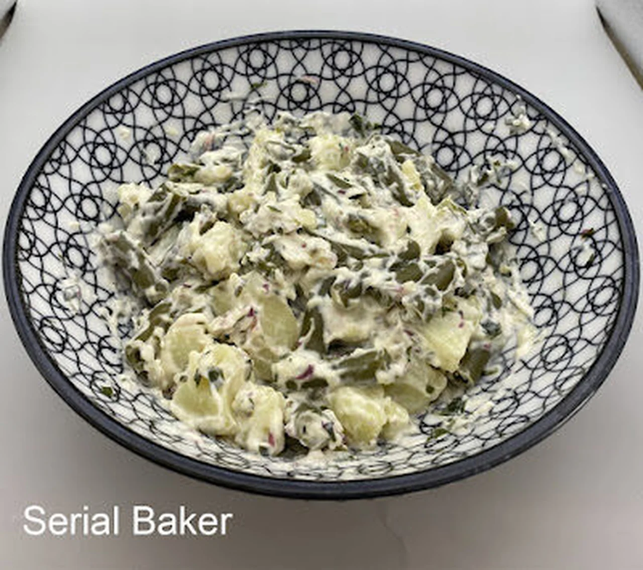 Salade de pommes de terre aux algues