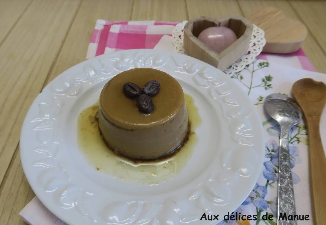 Flan au café du chef Ricard Camarena