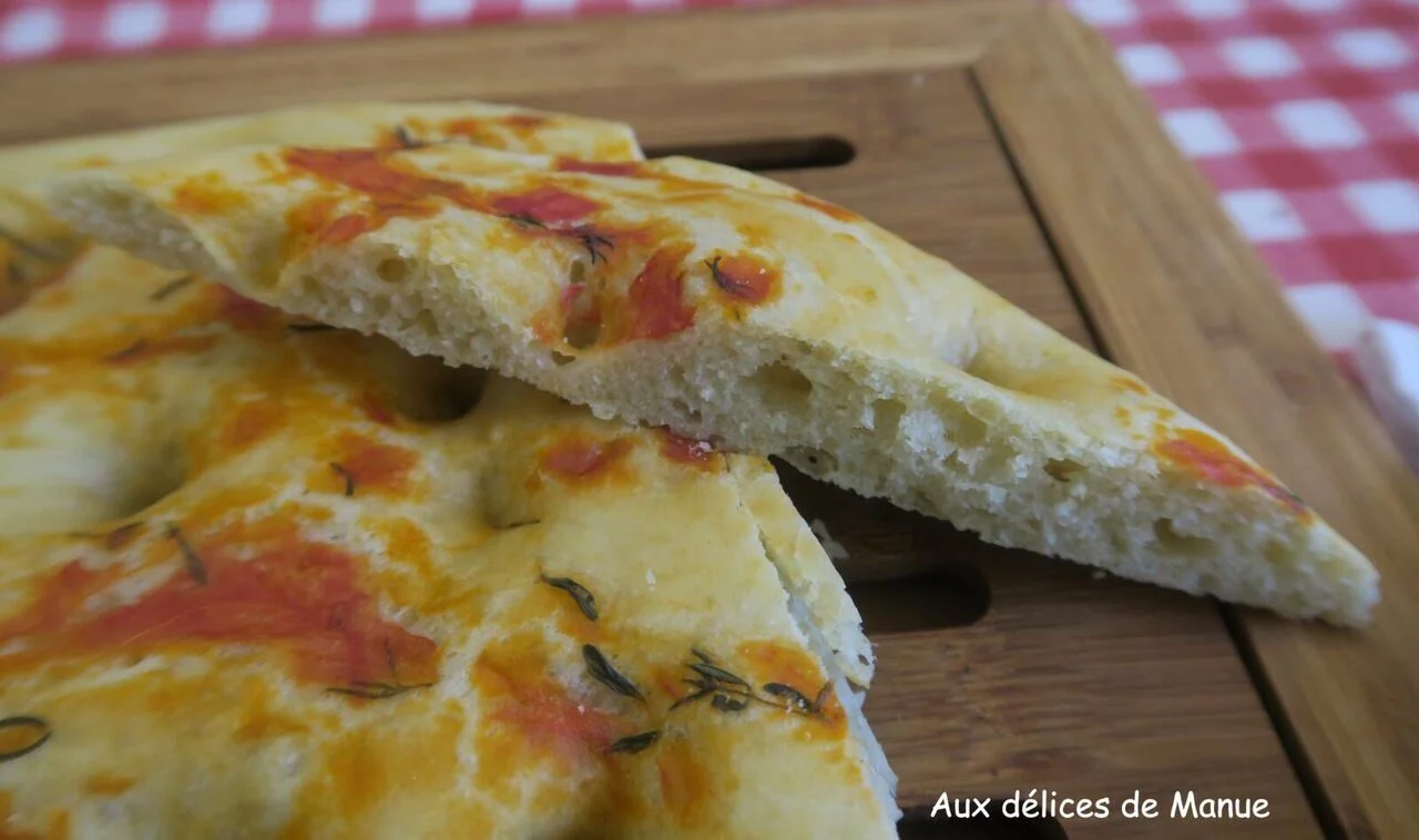 Focaccia moelleuse