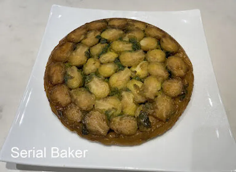 Tatin de choux de Bruxelles