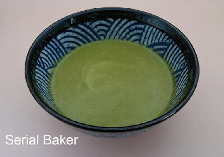 Vichyssoise d'oignons verts