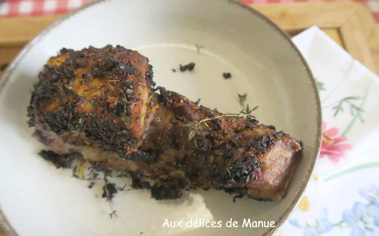 Ribs marinés au vin blanc et tomates séchées