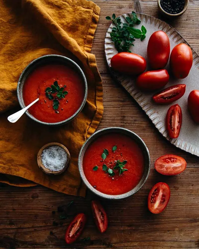 Soupe de tomates