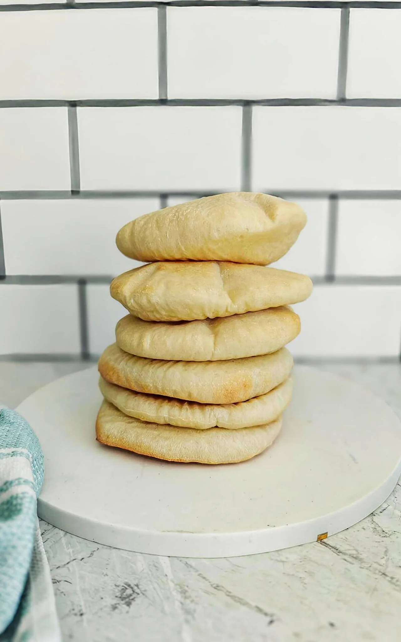 Pains pita au four