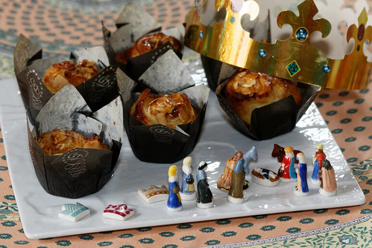 Galette des rois en cupcakes clémenvilla cannelle