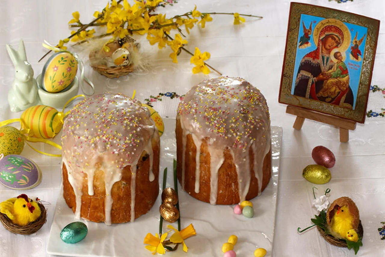 Kulich de Pâques russe