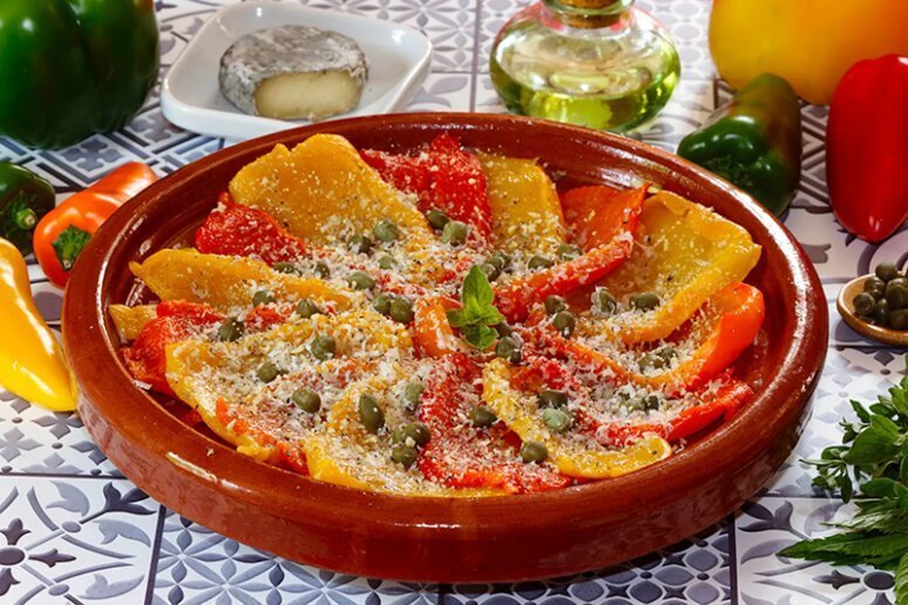 Salade de poivrons à la calabraise