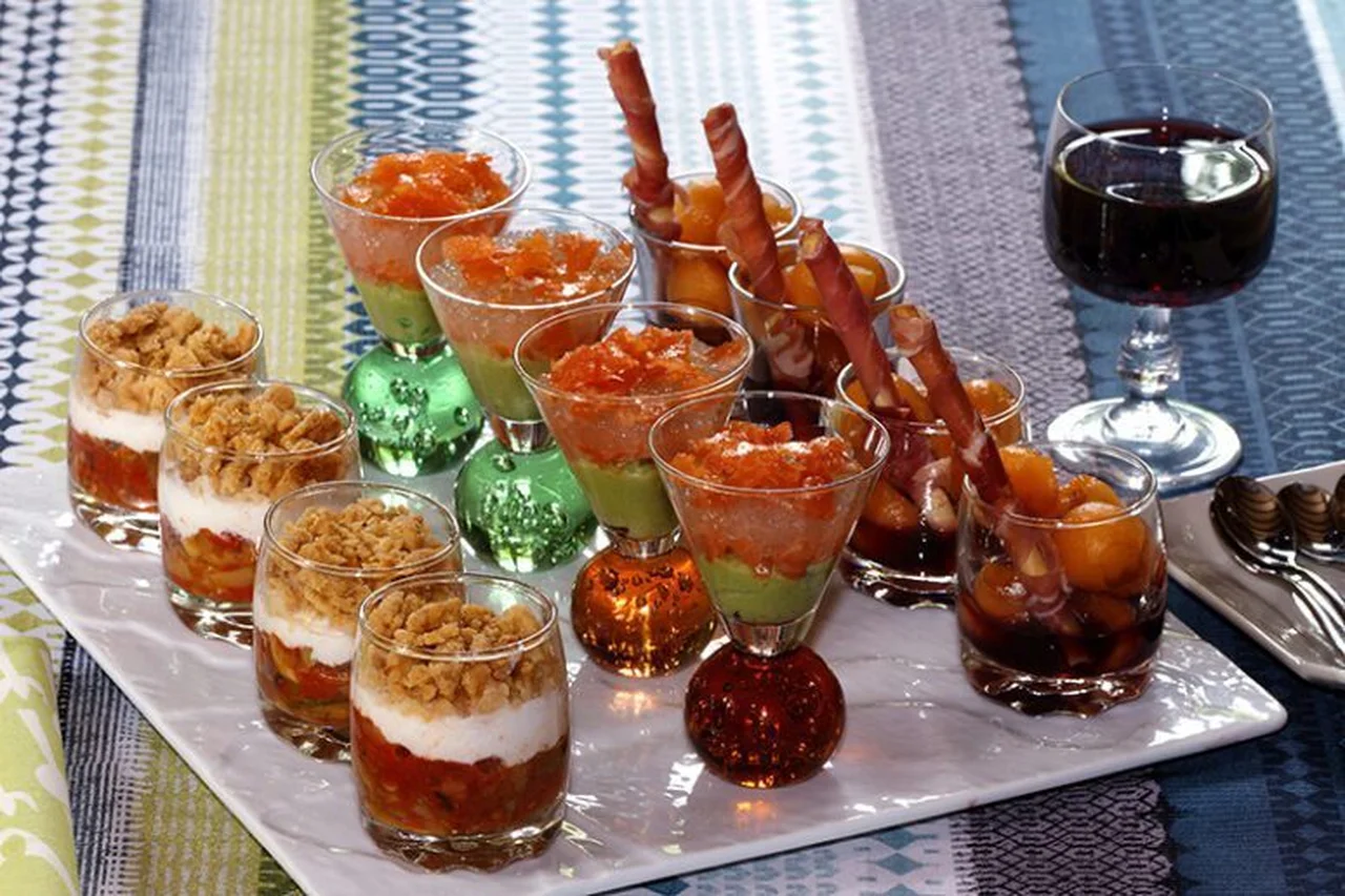 Verrines apéritives