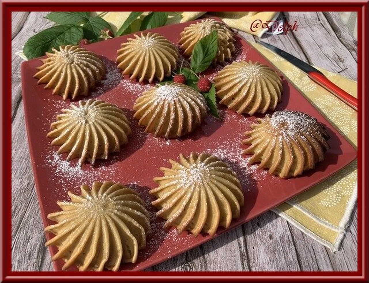 Bouchées moelleuses ricotta et framboises