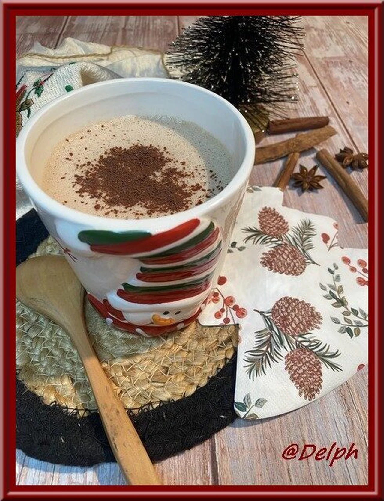 Chocolat chaud à la cannelle