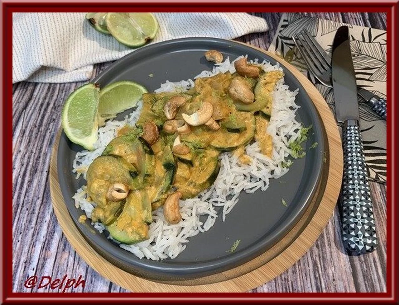 Curry de courgettes