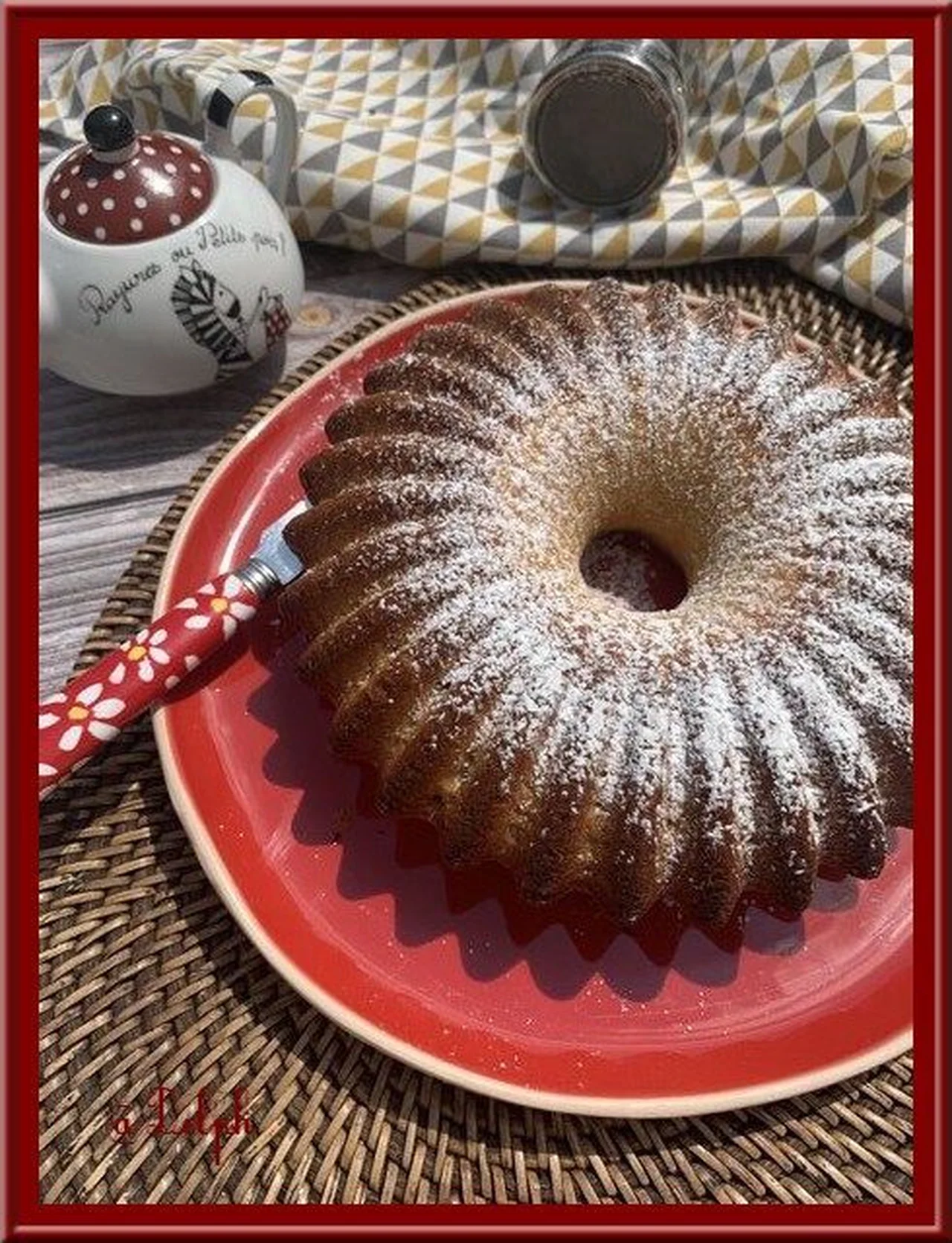 Gâteau madeleine de Christophe Michalak