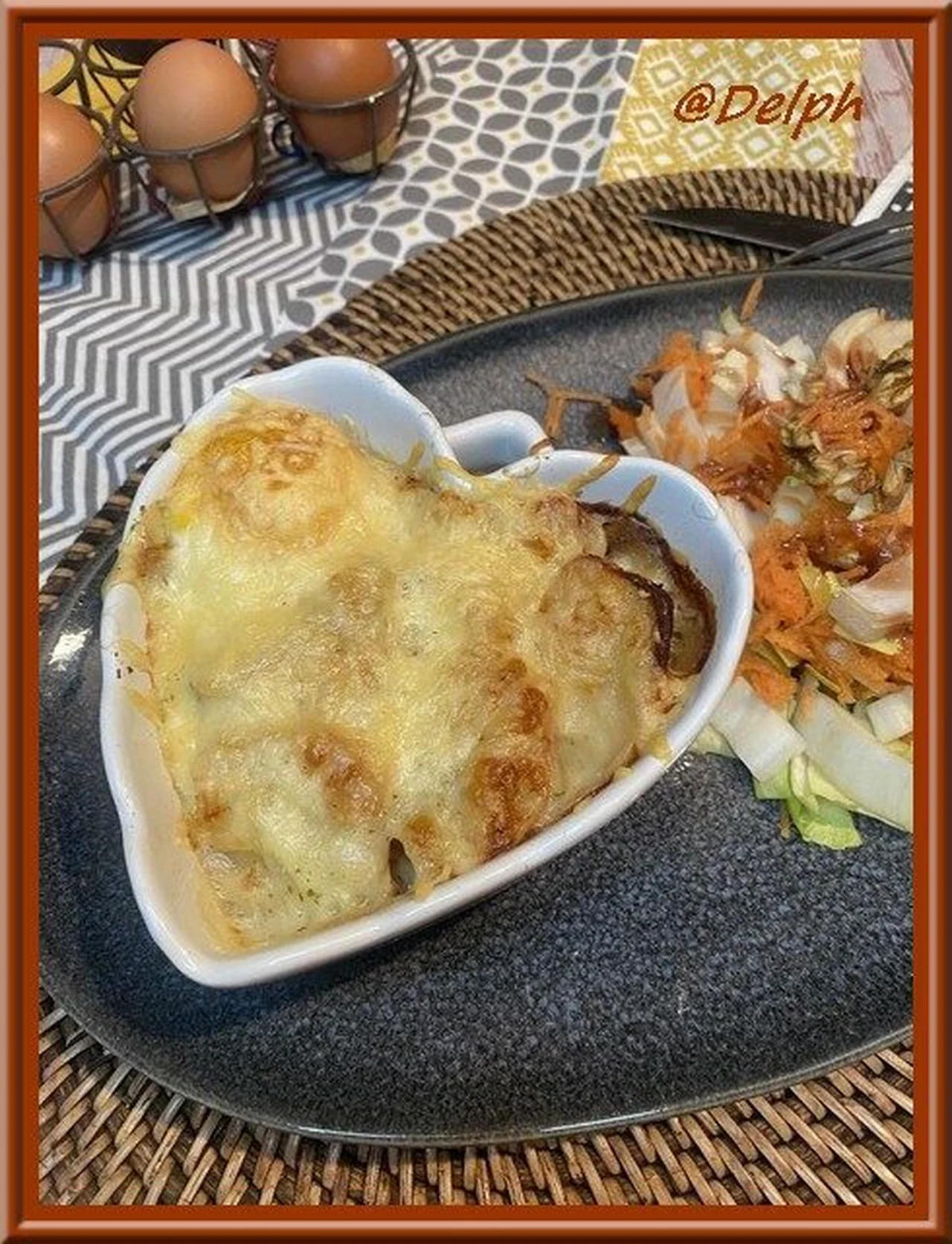 Gratin de pommes de terre à la cancoillotte