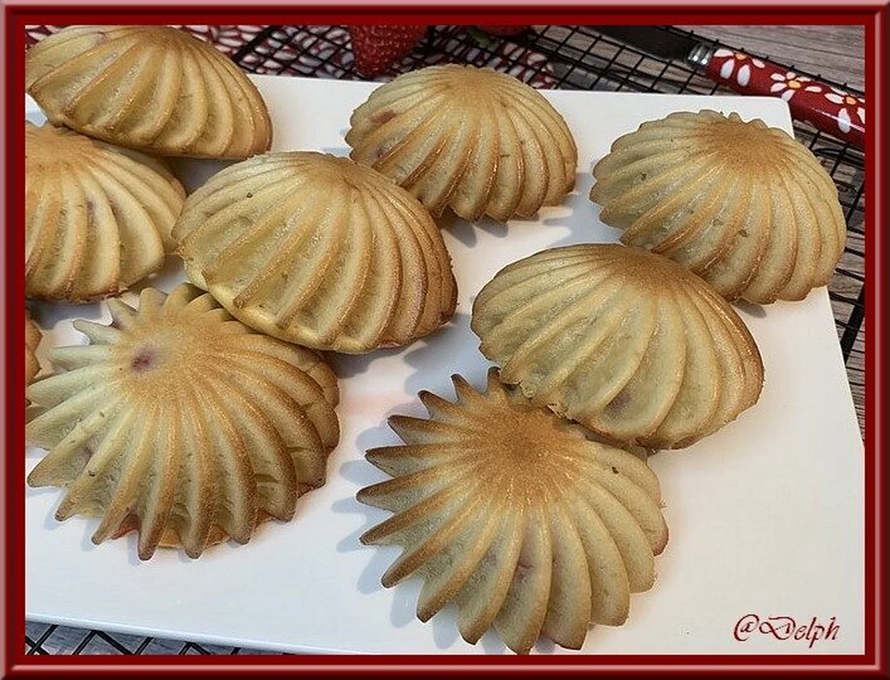 Petits gâteaux à la fraise