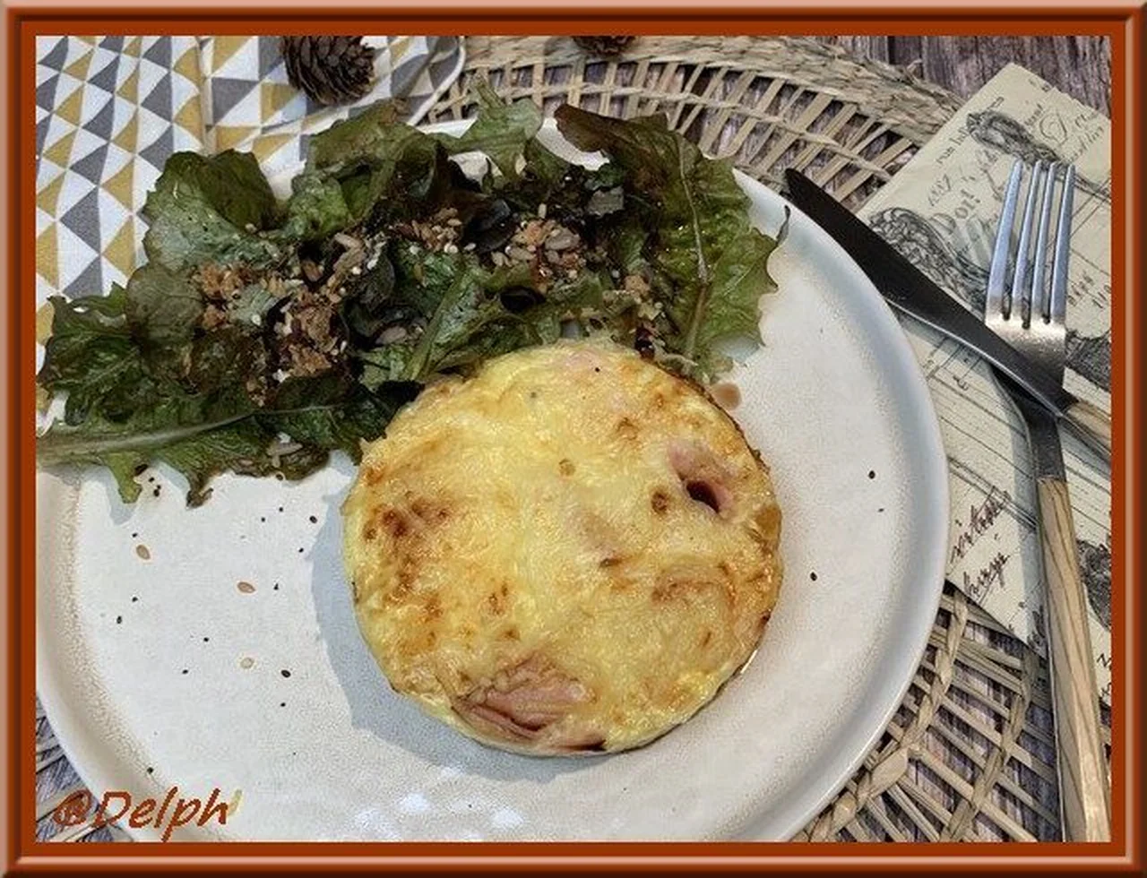 Quiche sans pâte patate douce, carotte et dinde