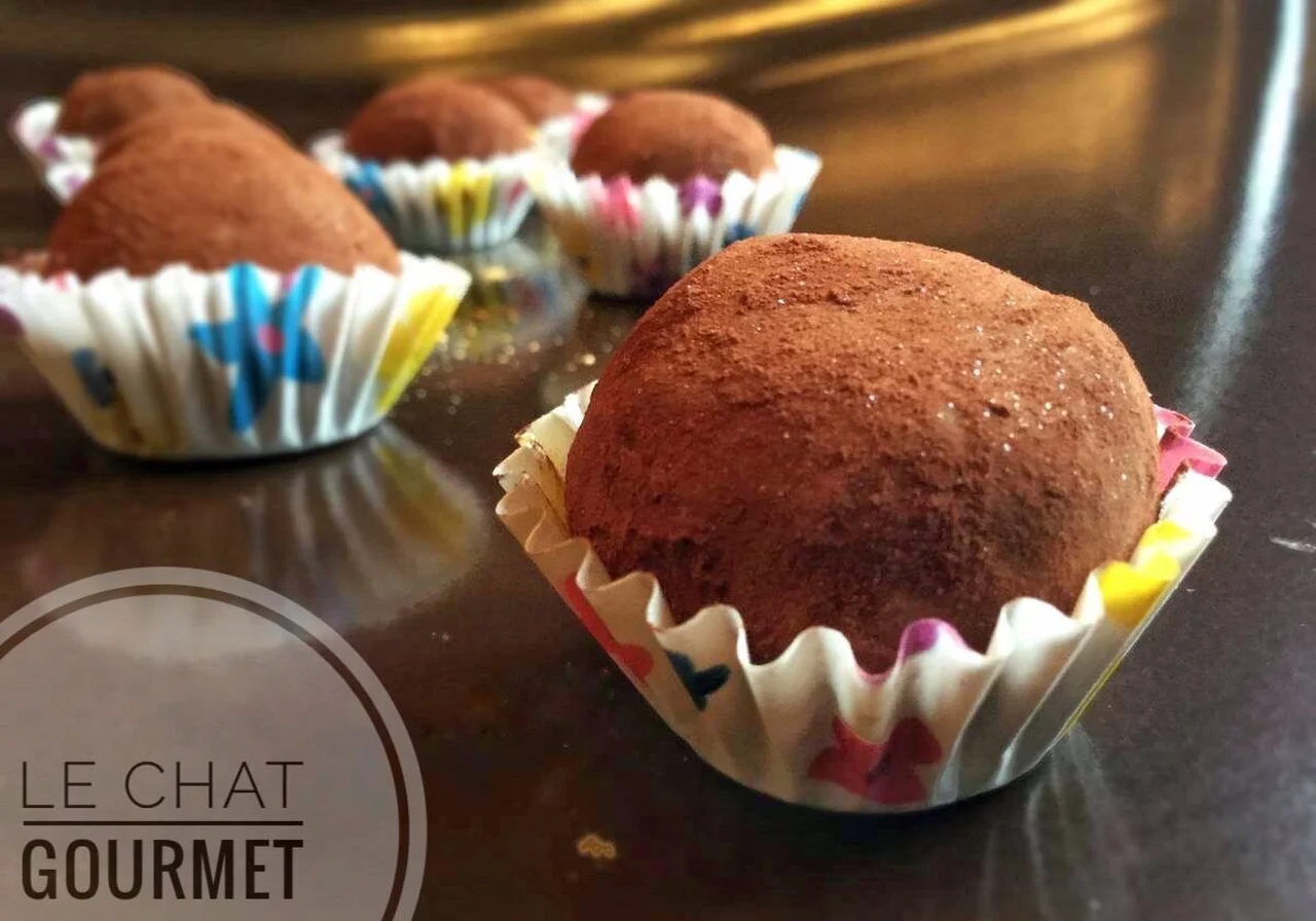 Truffes au chocolat et caramel de Pierre Hermé