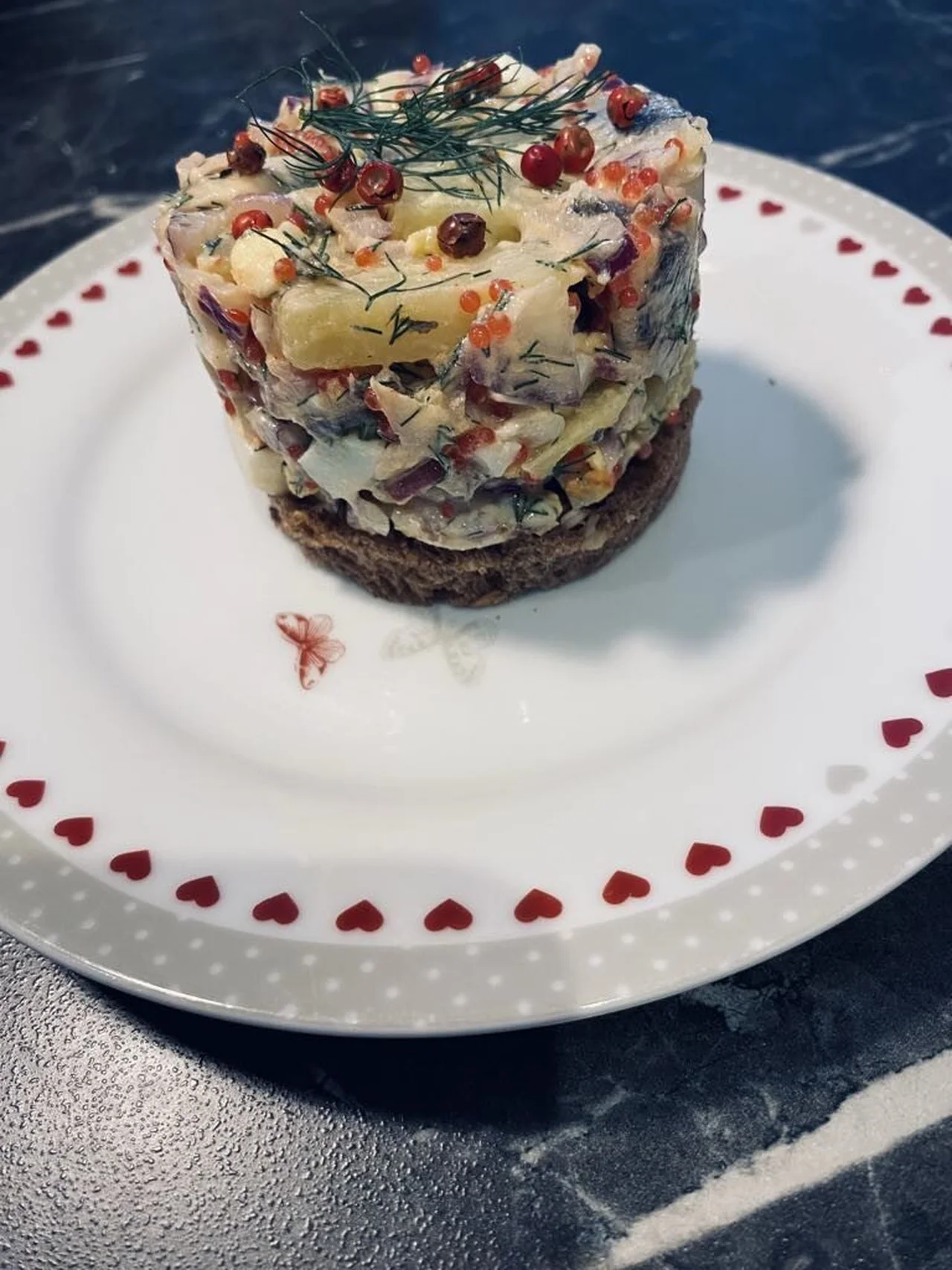 Gubbröra, la salade suédoise